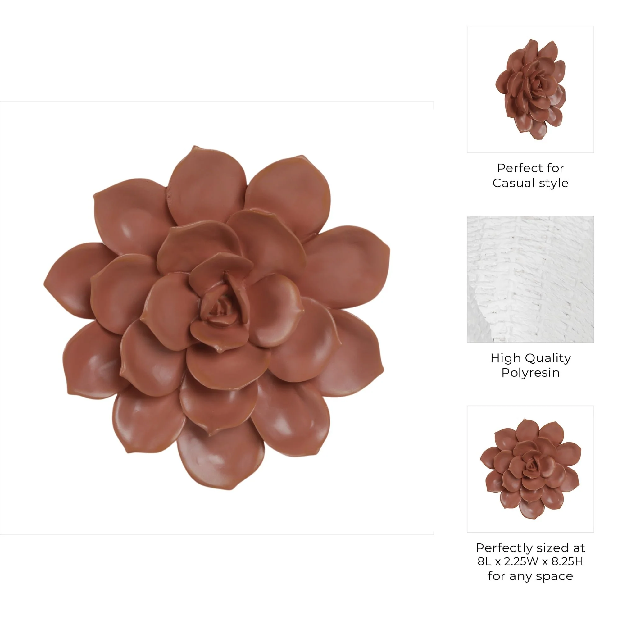 Pink Wall Flower - Image 8