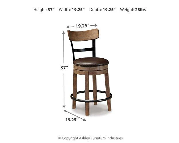 Pinnadel Counter Height Bar Stool - Image 6