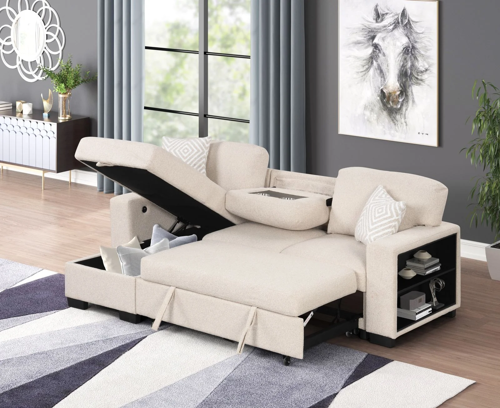 Pinto Sectional Beige - Image 6