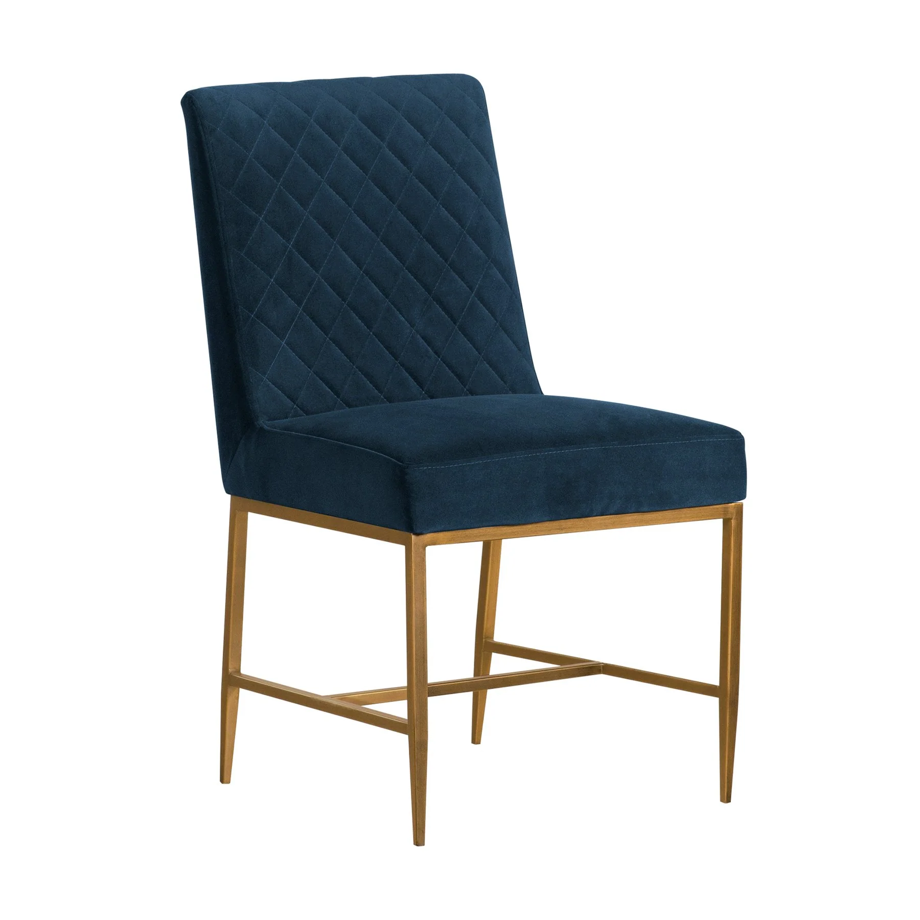 Pirate and Blue Velvet Memphis 5 Piece Modern Dining Set - Image 4