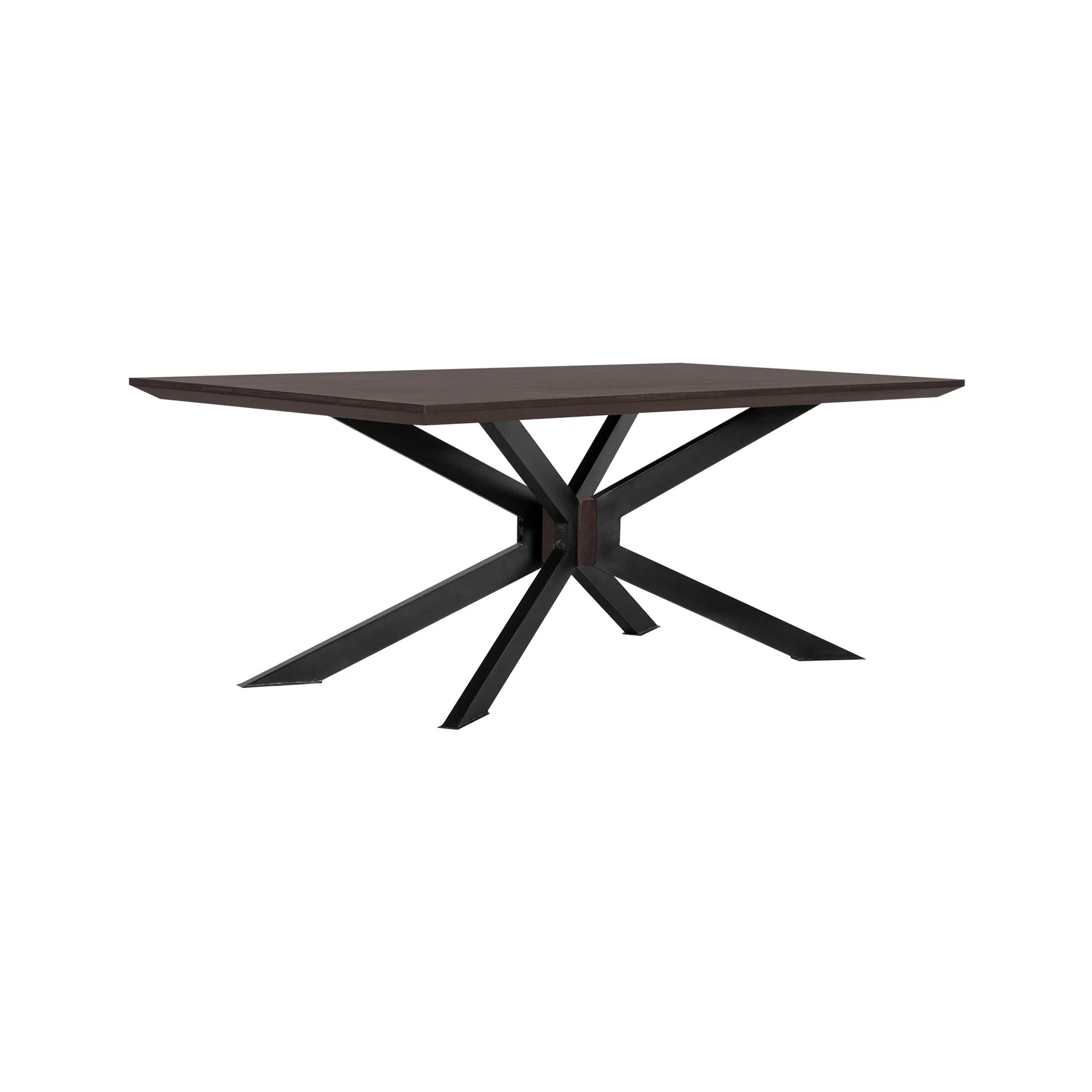 Pirate and Memphis 5 Piece Modern Dining Set in Brown Acacia Wood and Pink Velvet Fabric - Image 2