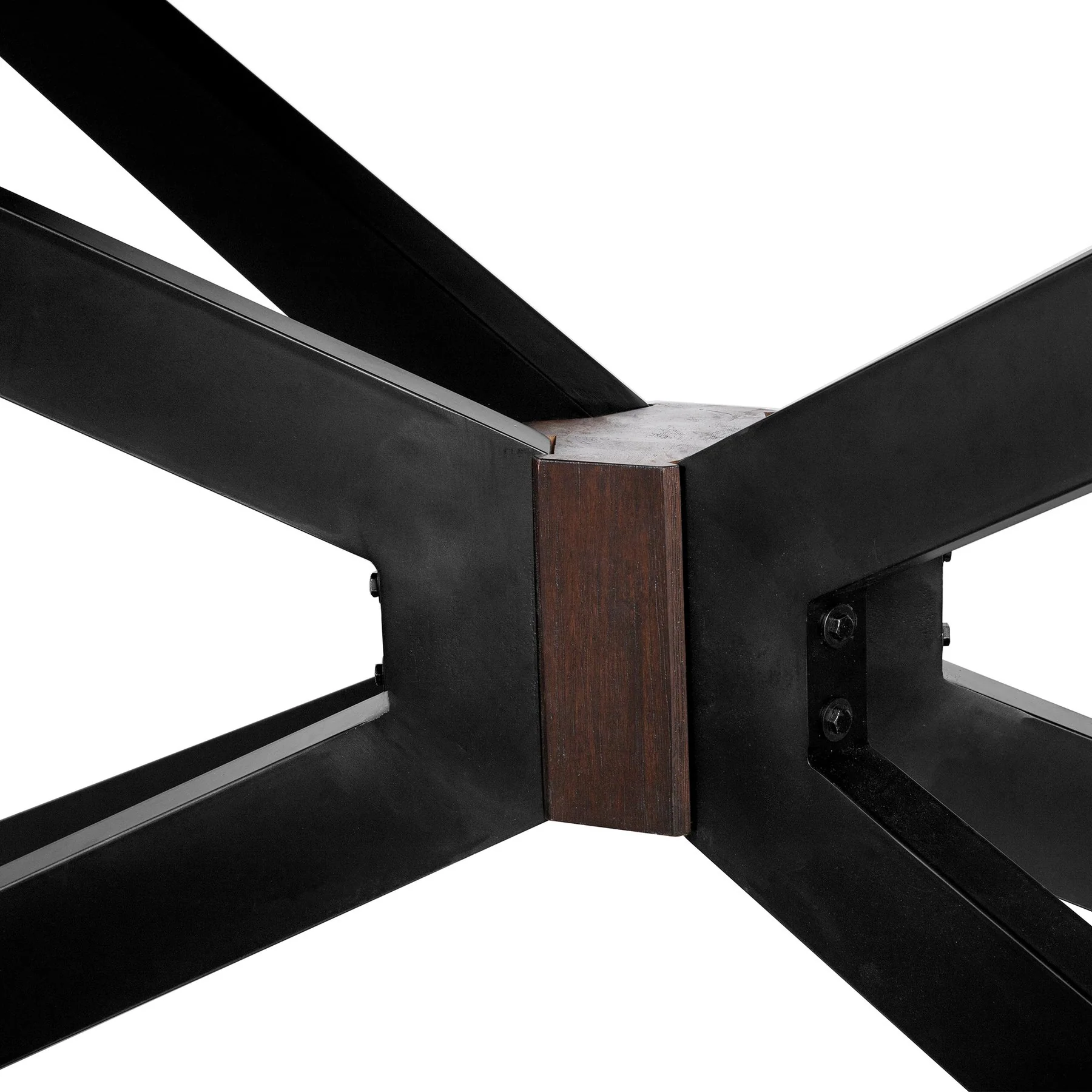 Pirate and Napoli 5 Piece Modern Dining Set in Brown Acacia Wood and Pink Fabric - Image 8