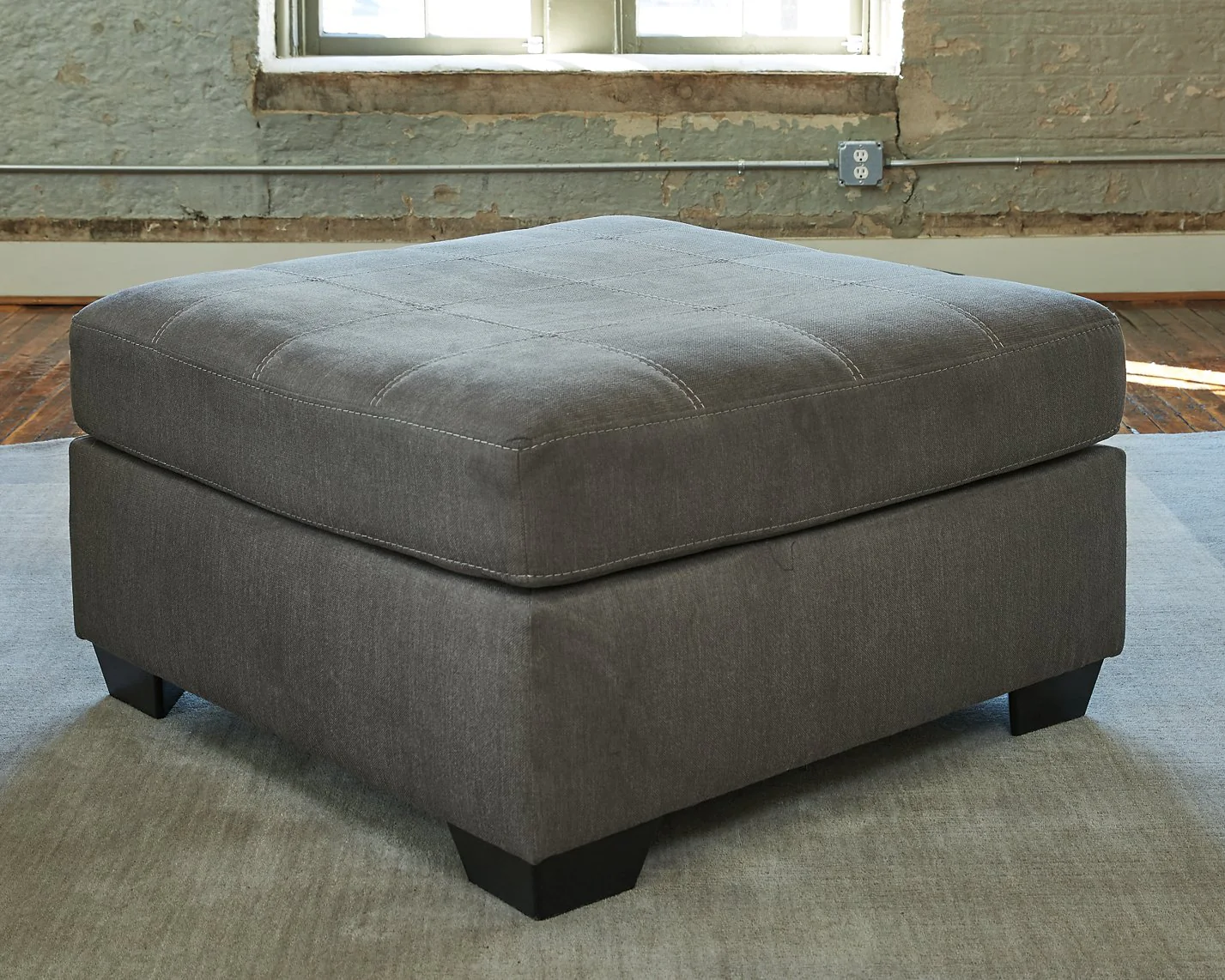 Pitkin Oversized Accent Ottoman - Image 2