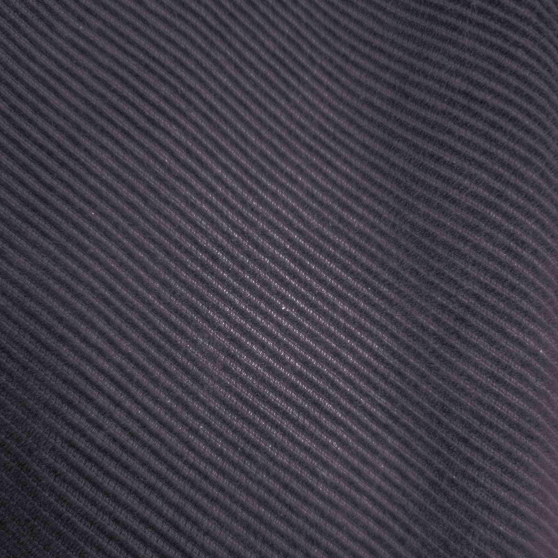 Pixie Black and Dark Gray Fabric Dining Room Chair with Black Metal Legs - Image 8