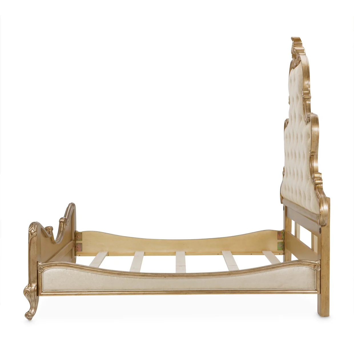 Platine de Royale Eastern King Panel Bed - Antique Platinum - Image 3