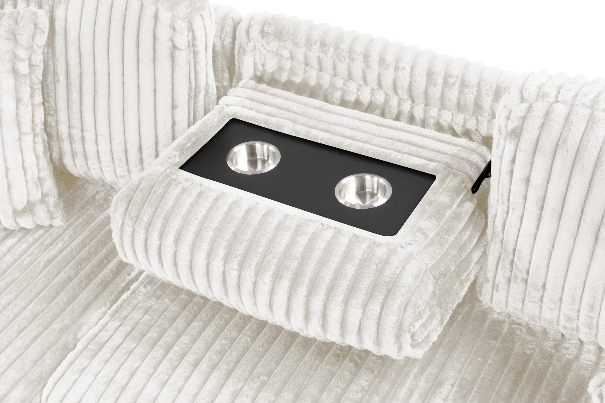 Plush Sectional Cream - Image 4