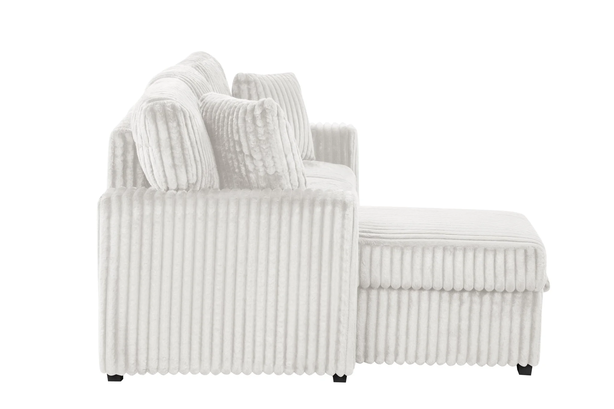 Plush Sectional Cream - Image 9