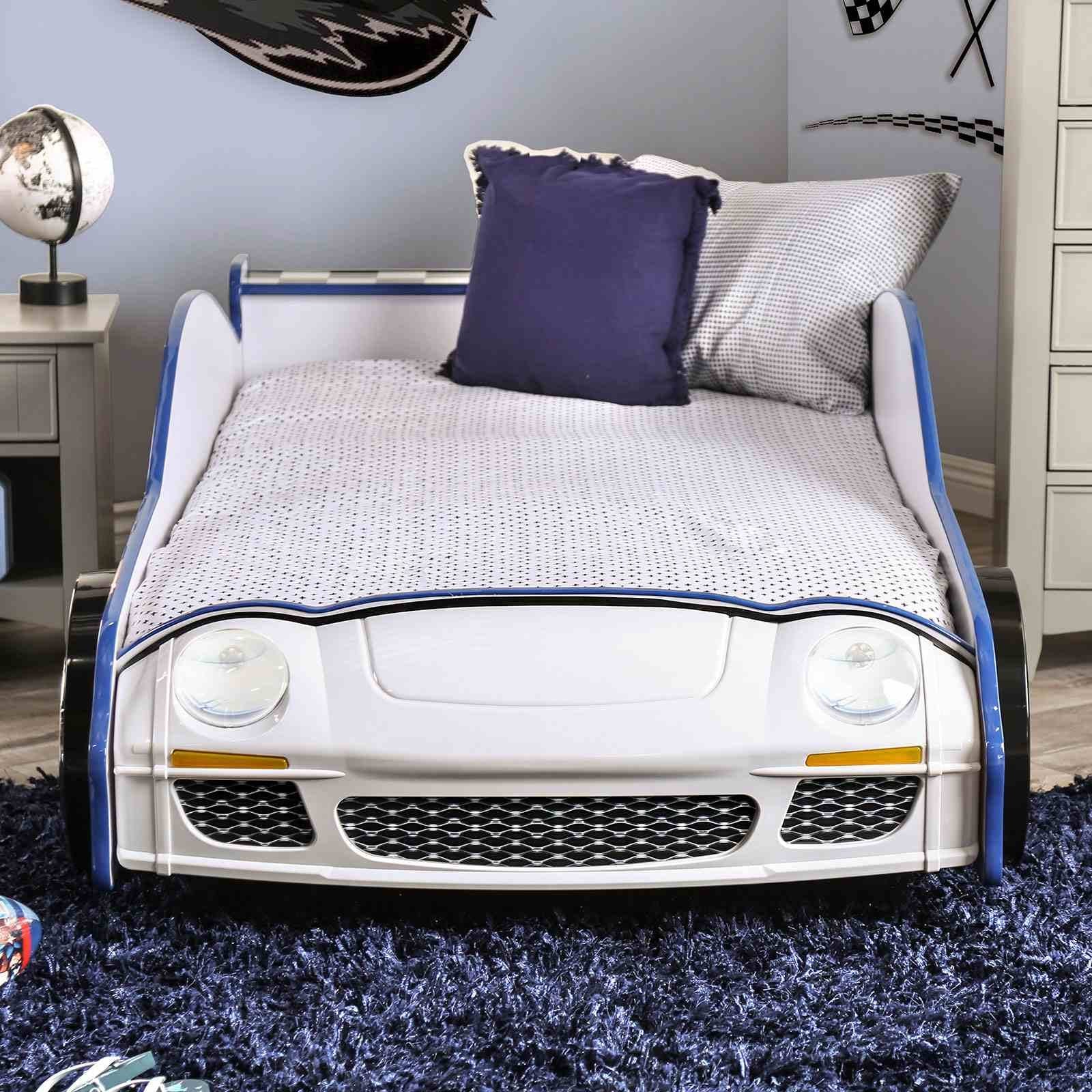Poe Twin Bed, Blue - Image 3