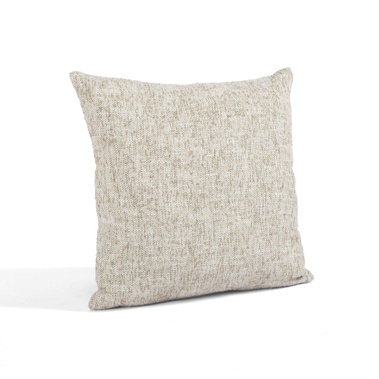 Poh Washed Beige Boucle 16" Square Accent Pillow - COVER - Image 2