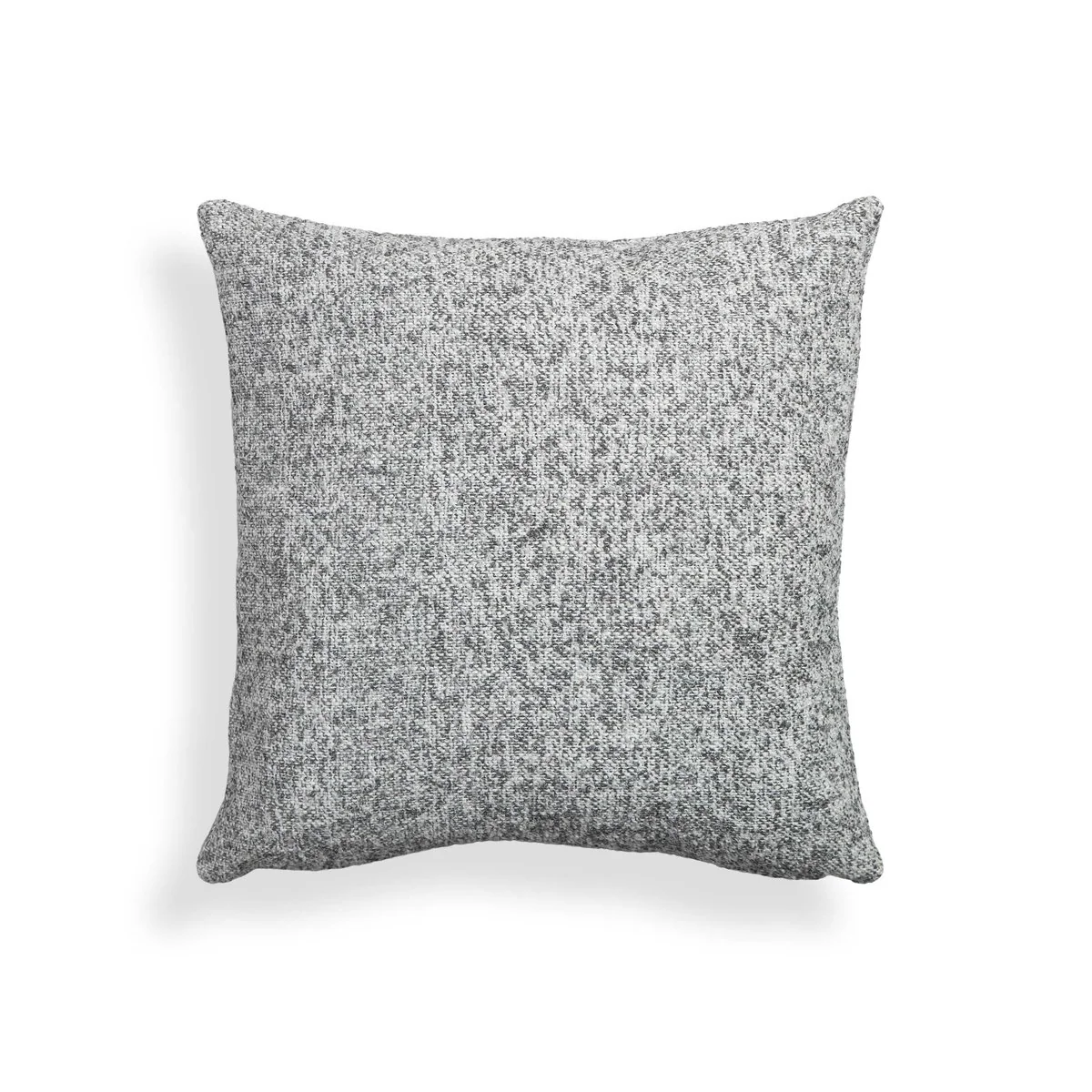 Poh Washed Grey Boucle 16" Square Accent Pillow - Image 9