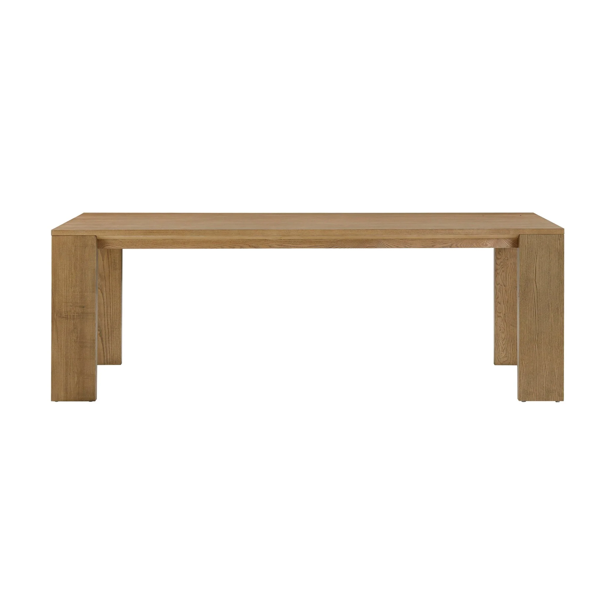 Polly Natural Ash Extendable Rectangular Dining Table - Image 4