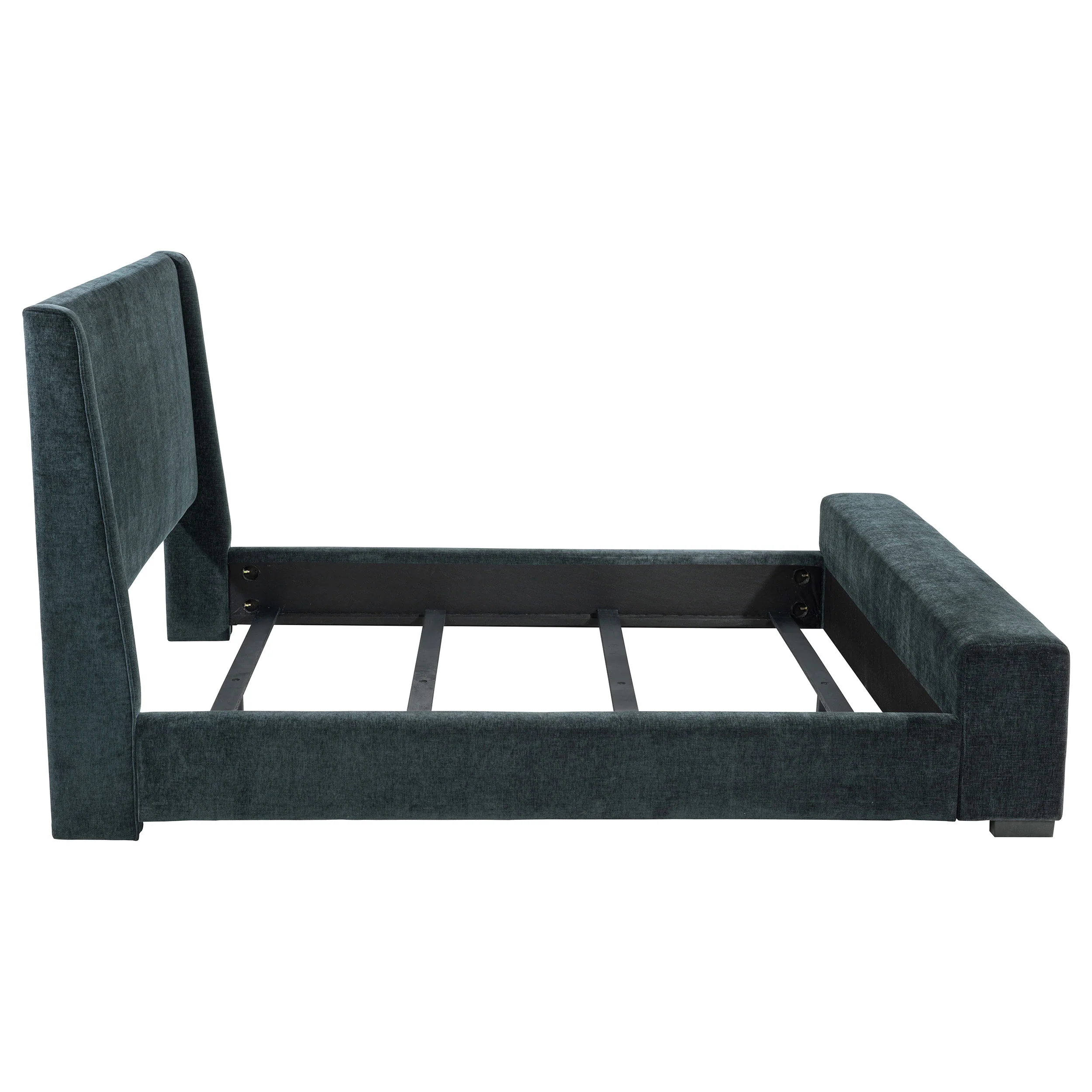 Preston Wingback Bed with Flame Visualizer and Bluetooth Speaker - Image 30