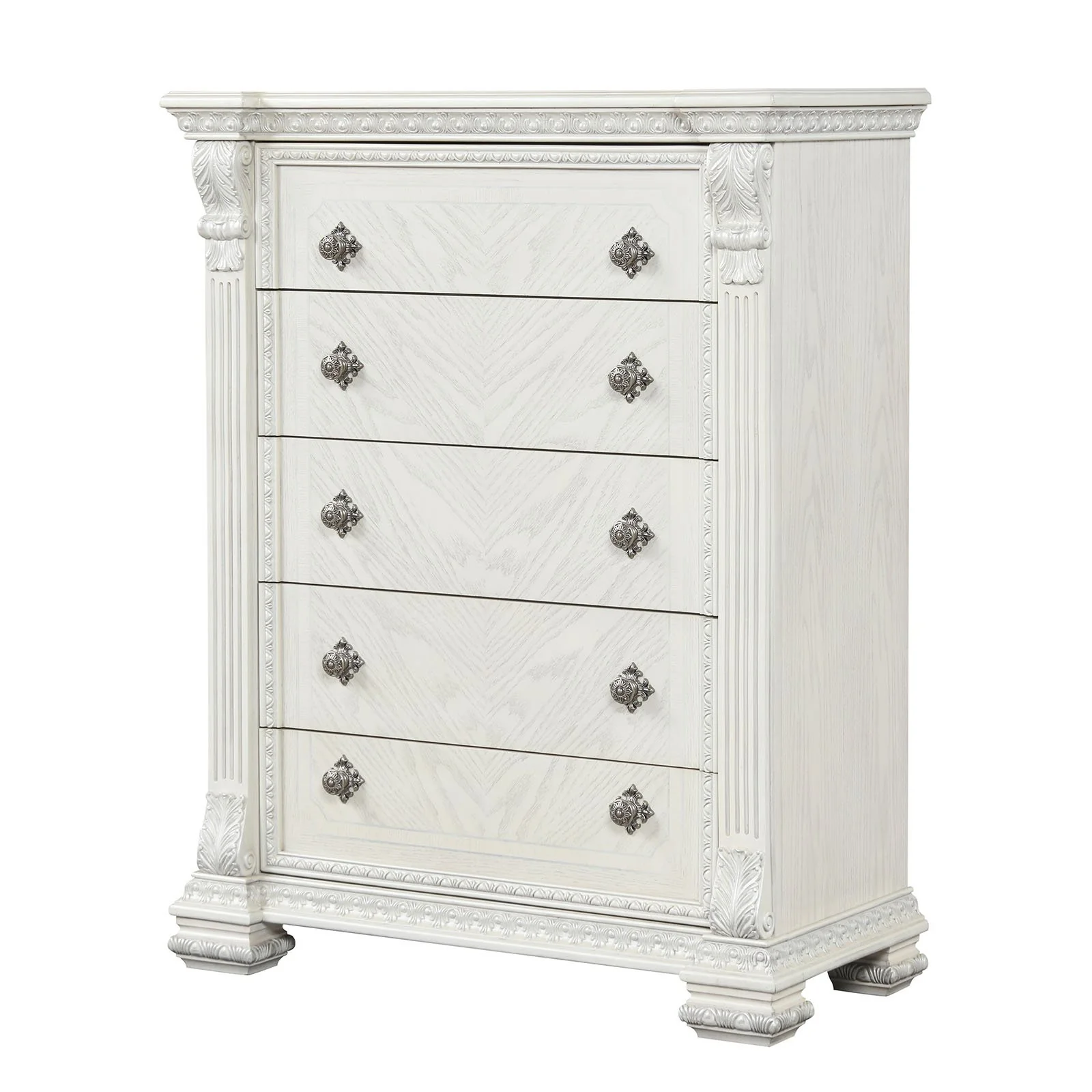 Promenade Chest, Wire Brushed White - Image 5