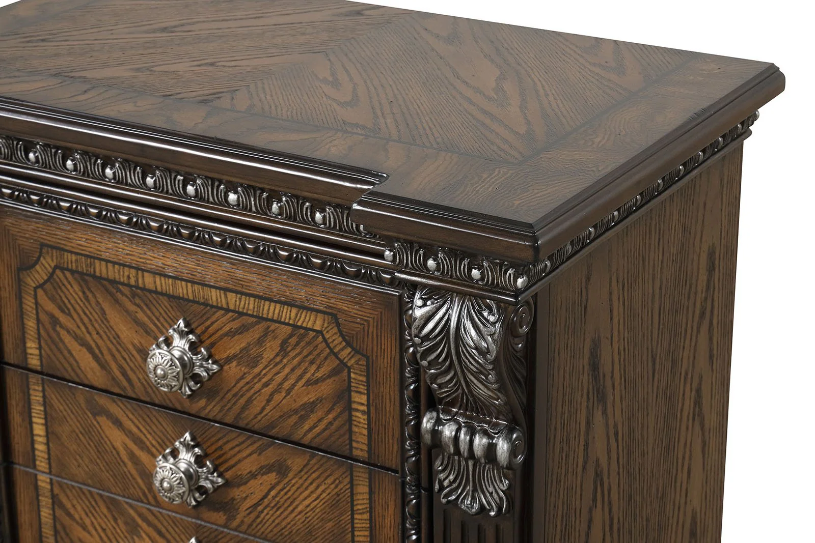 Promenade Nightstand w/ Hidden Drawer USB A-C, Espresso - Image 7