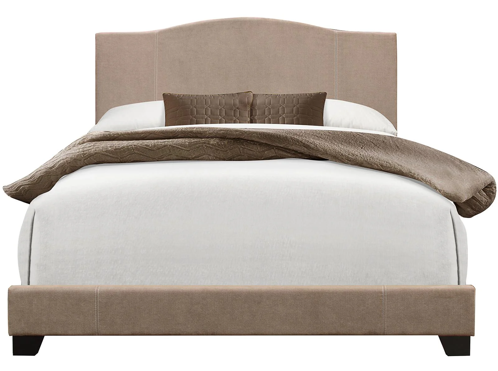 Pulaski ACH All-In-One Queen Channeled Bed in White - Image 2