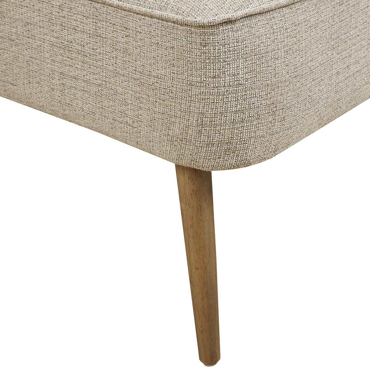 Pulaski ACH Vertically Channeled Settee in White - Image 3