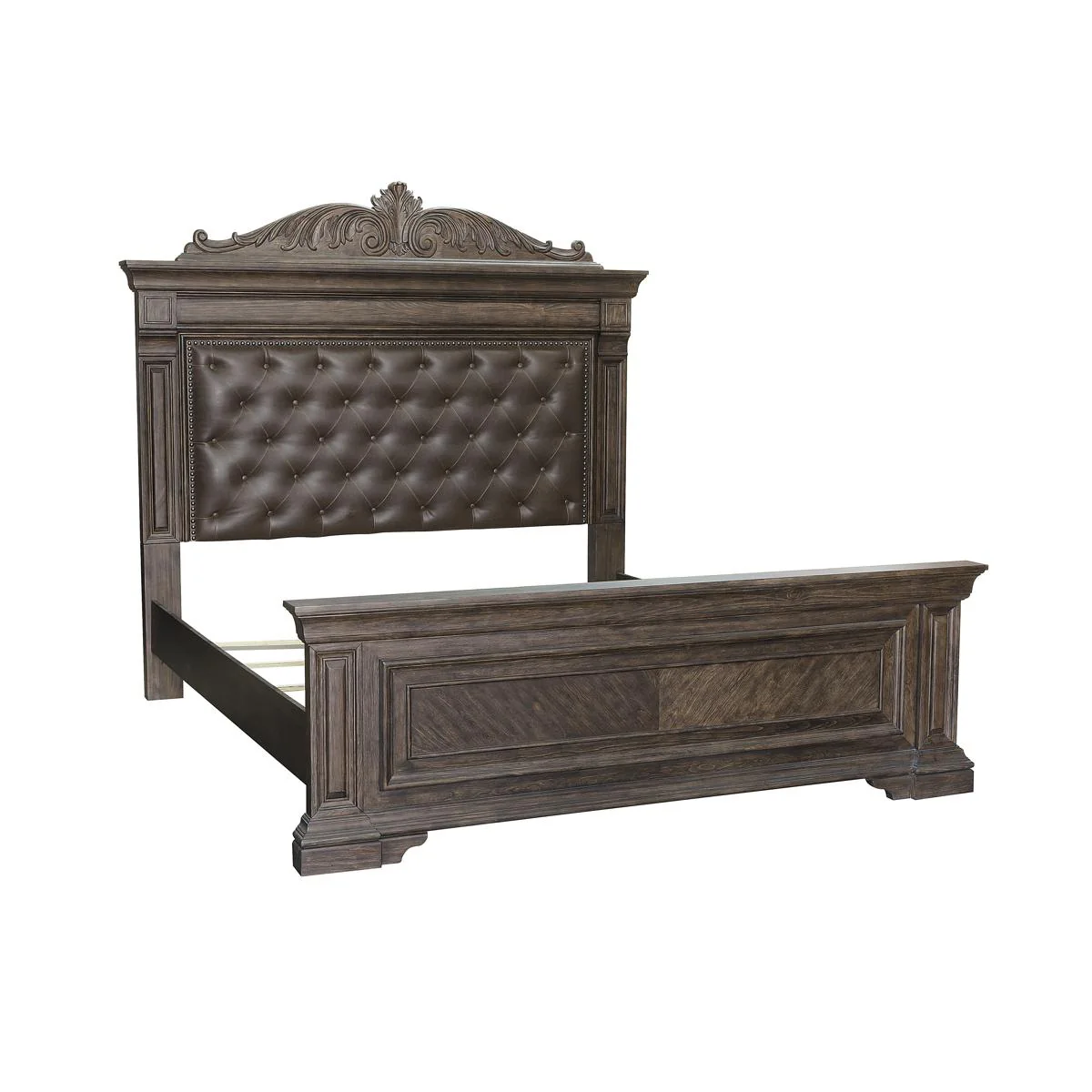 Pulaski Bedford Heights California King Panel Bed in Estate Brown - Image 2