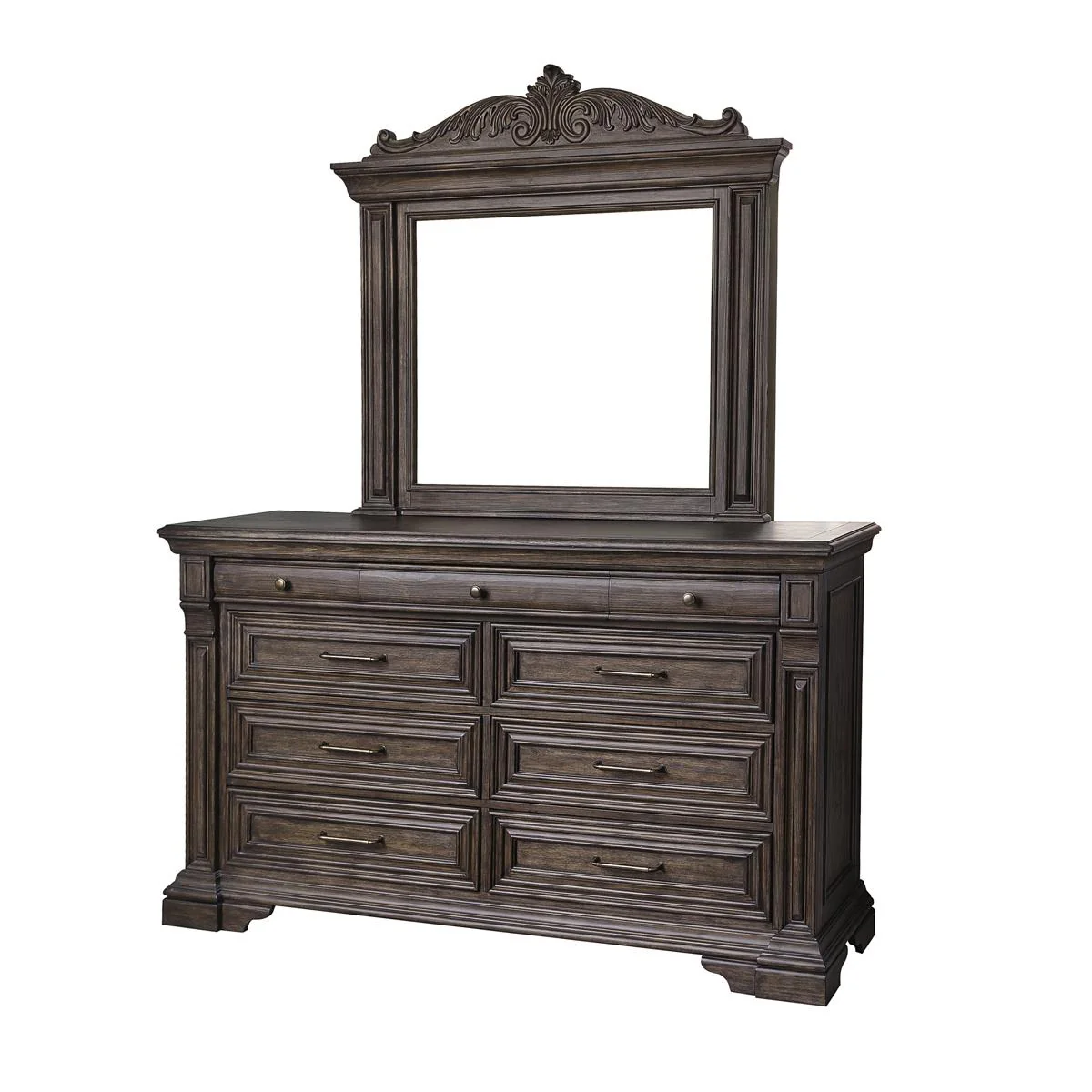 Pulaski Bedford Heights Dresser in Estate Brown - Image 4