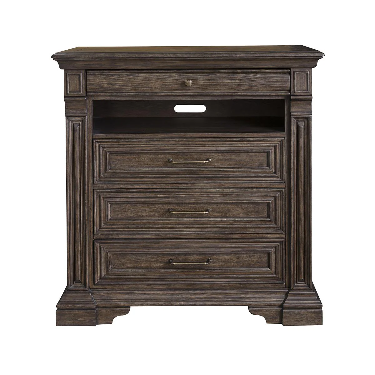 Pulaski Bedford Heights Media Chest in Estate Brown - Image 2