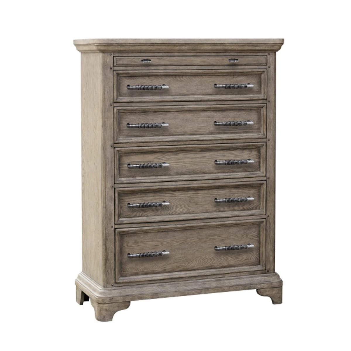 Pulaski Bristol Drawer Chest in Elm Brown - Image 2