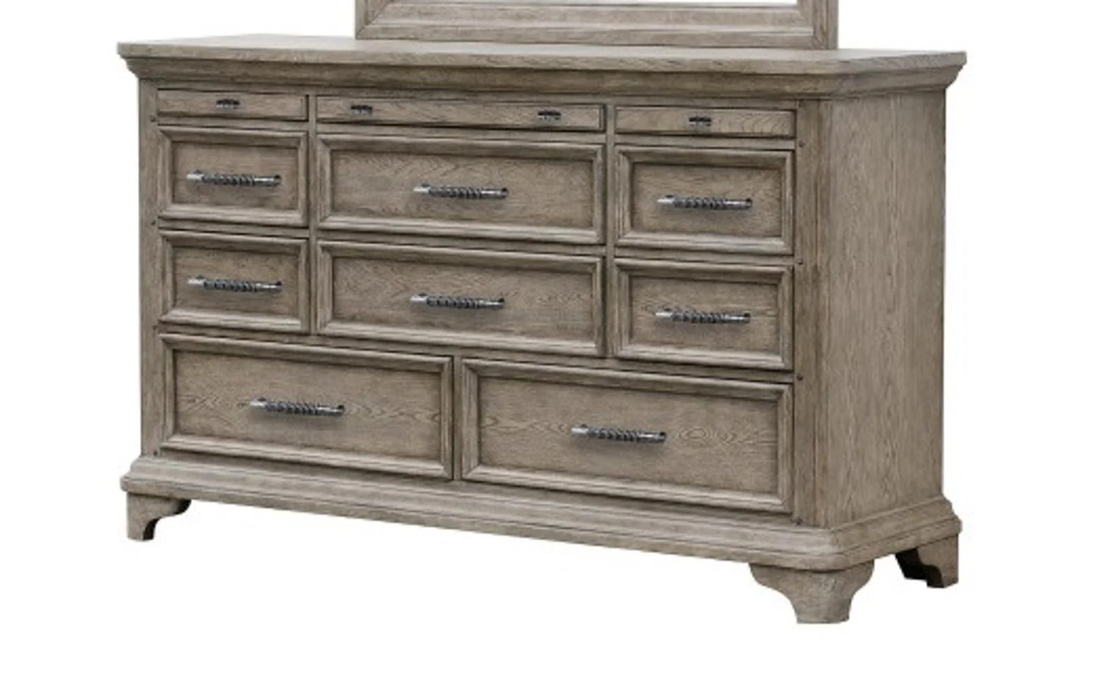 Pulaski Bristol Dresser in Elm Brown in - Image 3