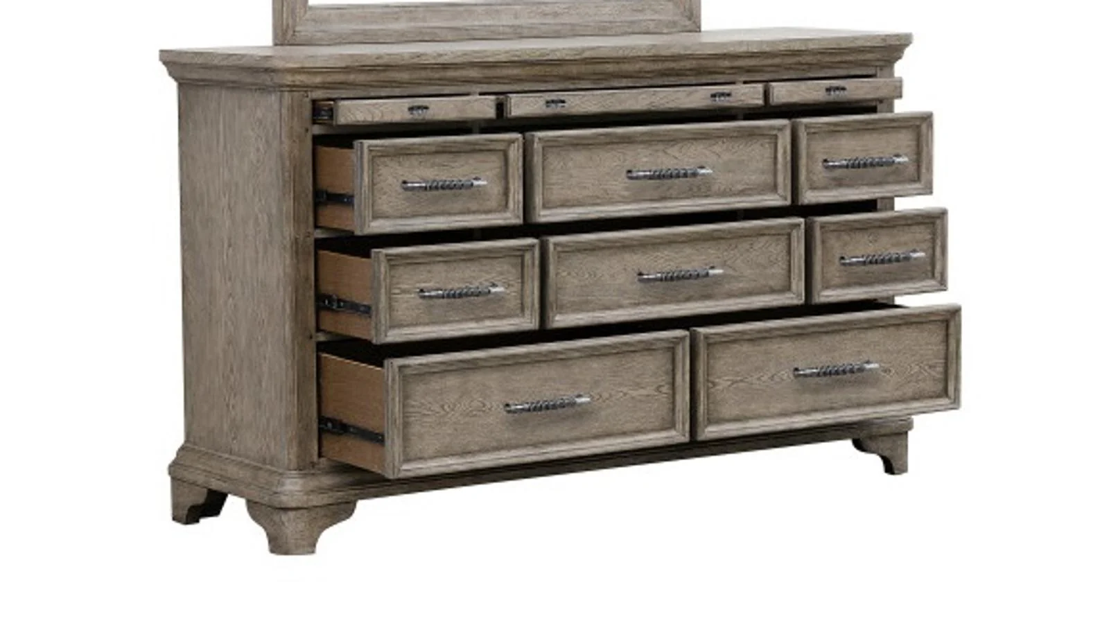 Pulaski Bristol Dresser in Elm Brown in - Image 4