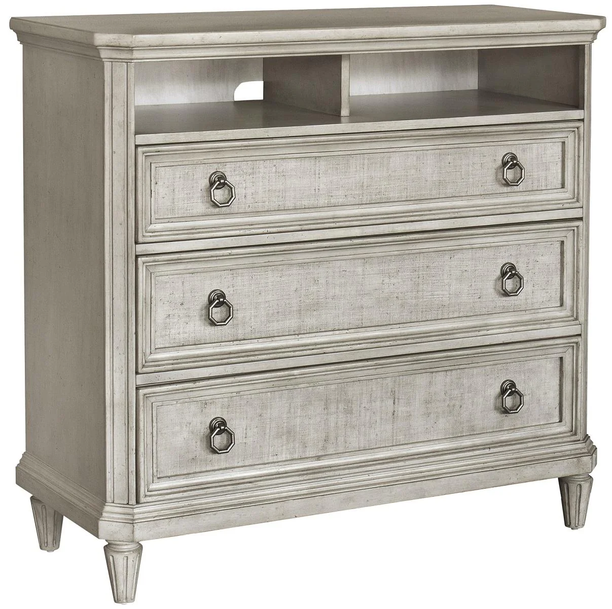 Pulaski Campbell Street 3 Drawer Media Chest in Vanilla Cream - Image 2