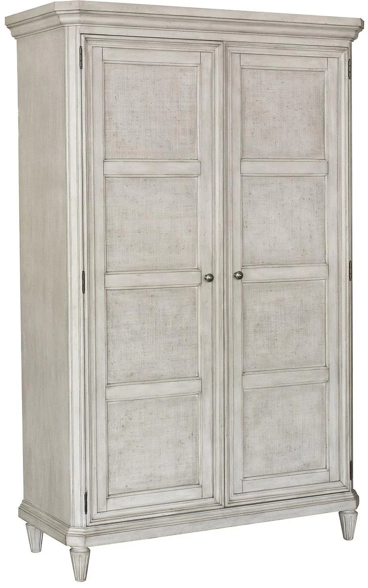 Pulaski Campbell Street 4 Drawer Armoire in Vanilla Cream - Image 2