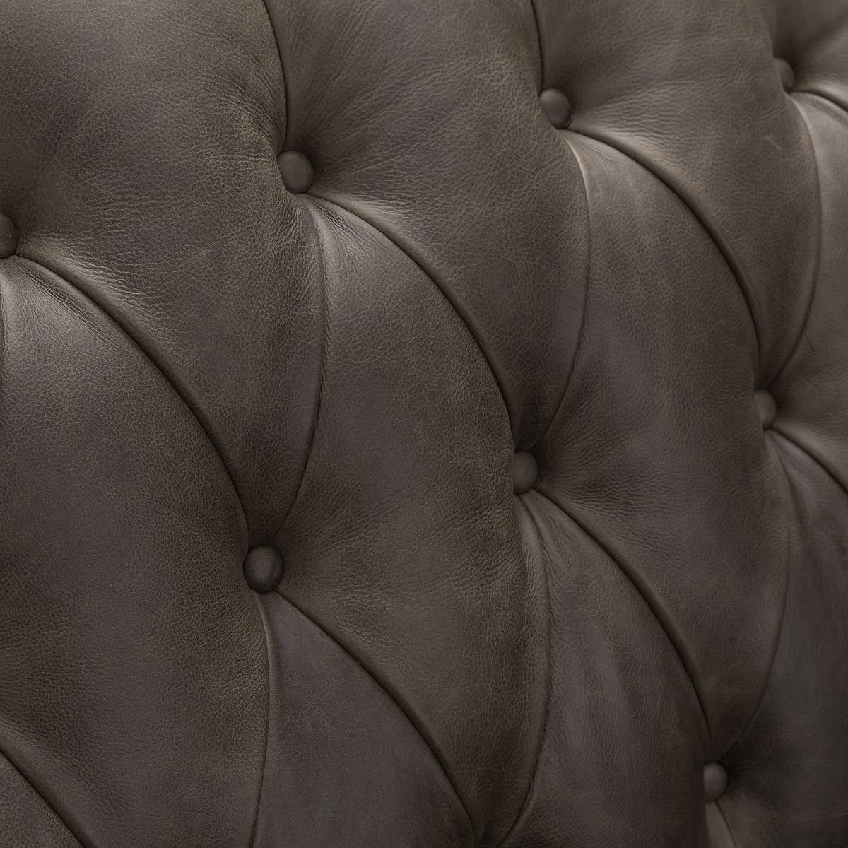 Pulaski Charlie Leather Sofa in Heritage Brown - Image 3