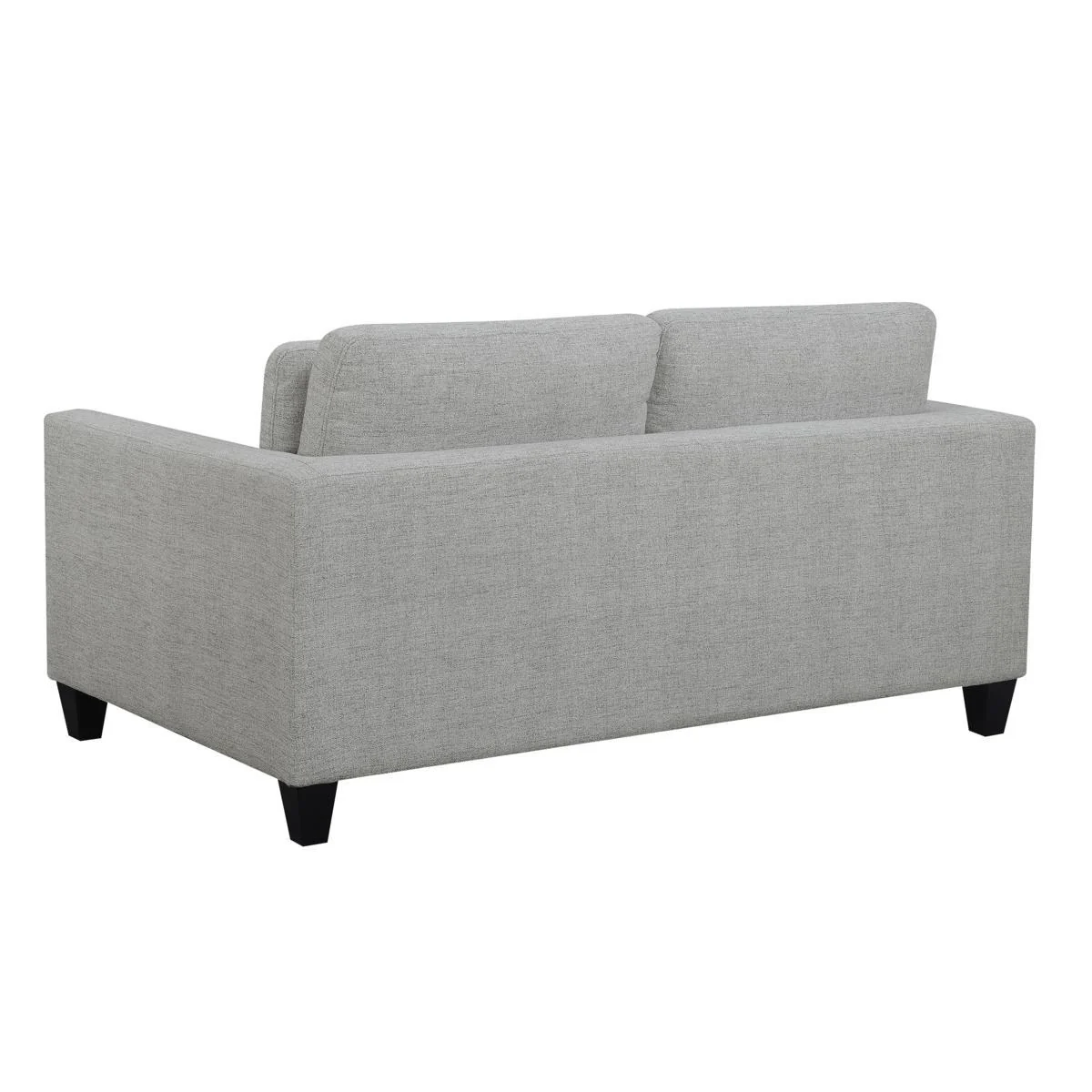 Pulaski D192 Double Cushion Loveseat in Light Gray - Image 3