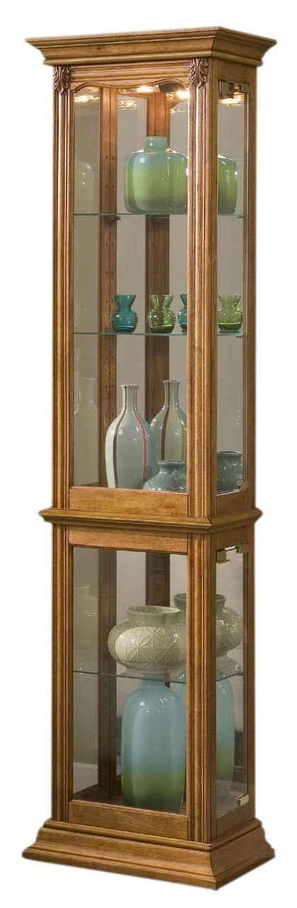 Pulaski Estate Oak Curio - Image 2