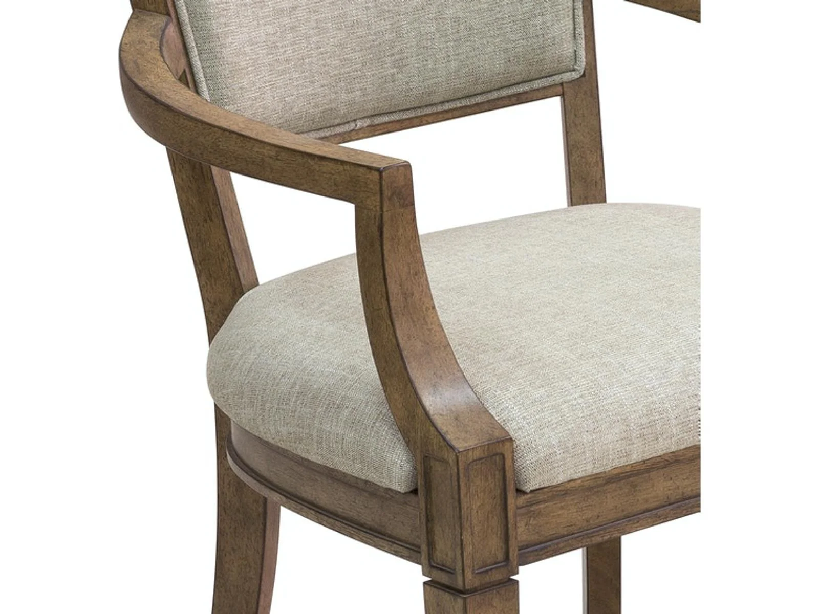 Pulaski Furniture Anthology Arm Chair in Medium Wood (Set of 2) - Image 4
