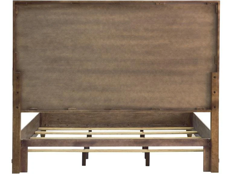 Pulaski Furniture Anthology King Panel Bed in Medium Wood - Image 3