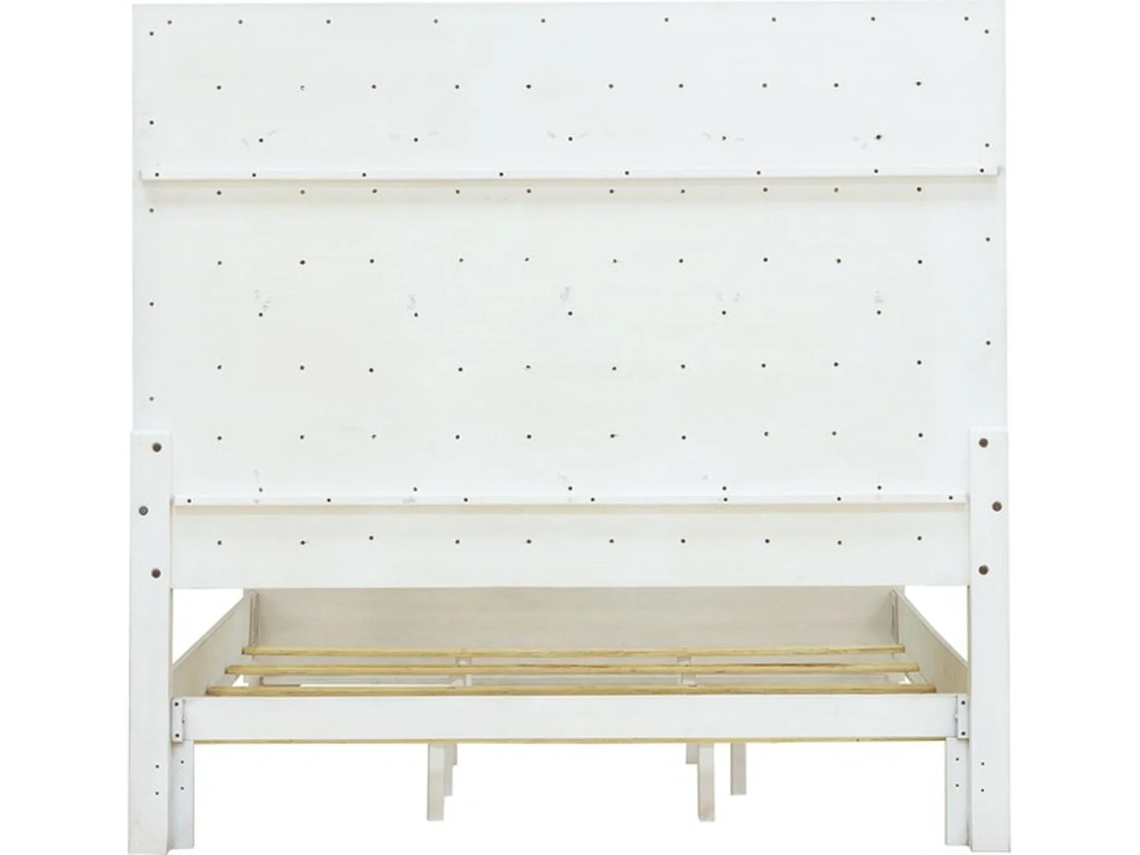 Pulaski Furniture Camila Queen Upholstered Bed in Light Wood - Image 3