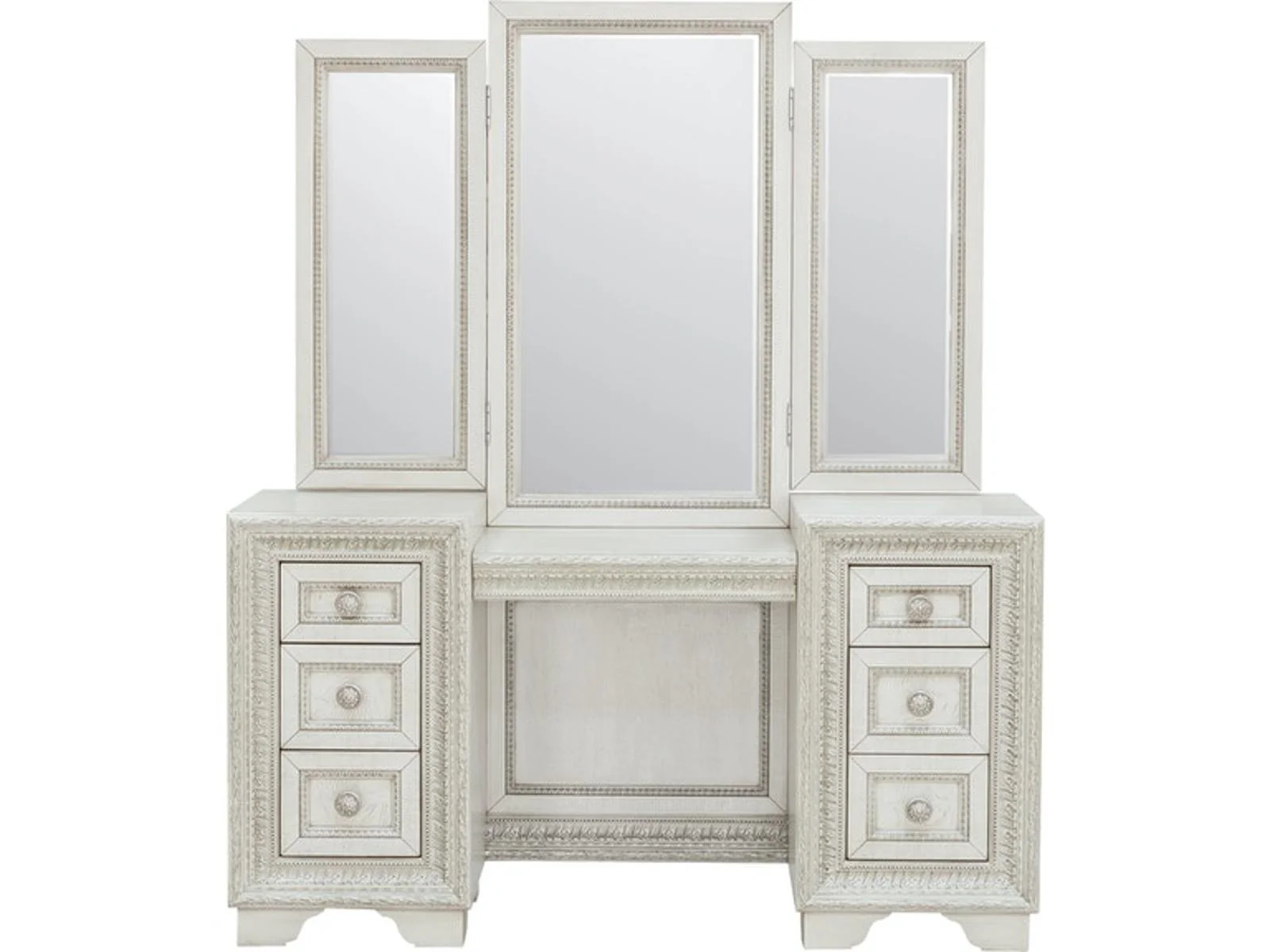 Pulaski Furniture Camila Vanity in Light Wood - Image 3