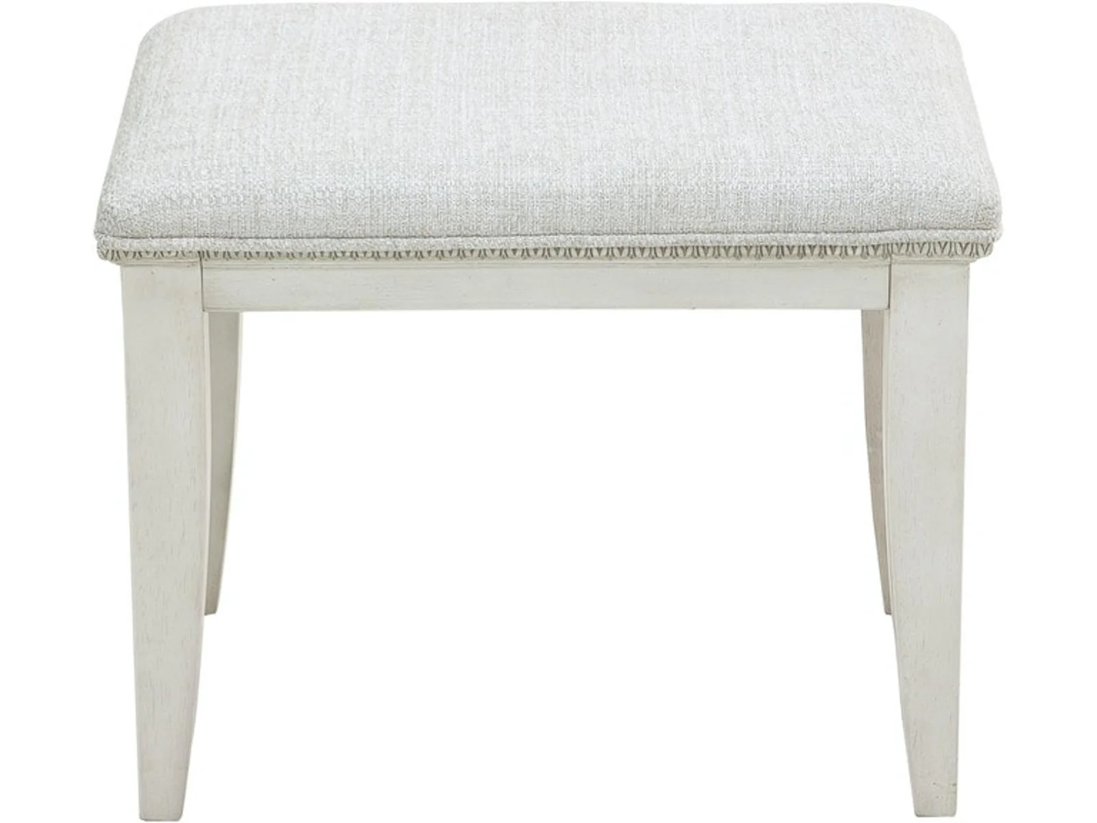 Pulaski Furniture Camila Vanity Stool in Light Wood - Image 2