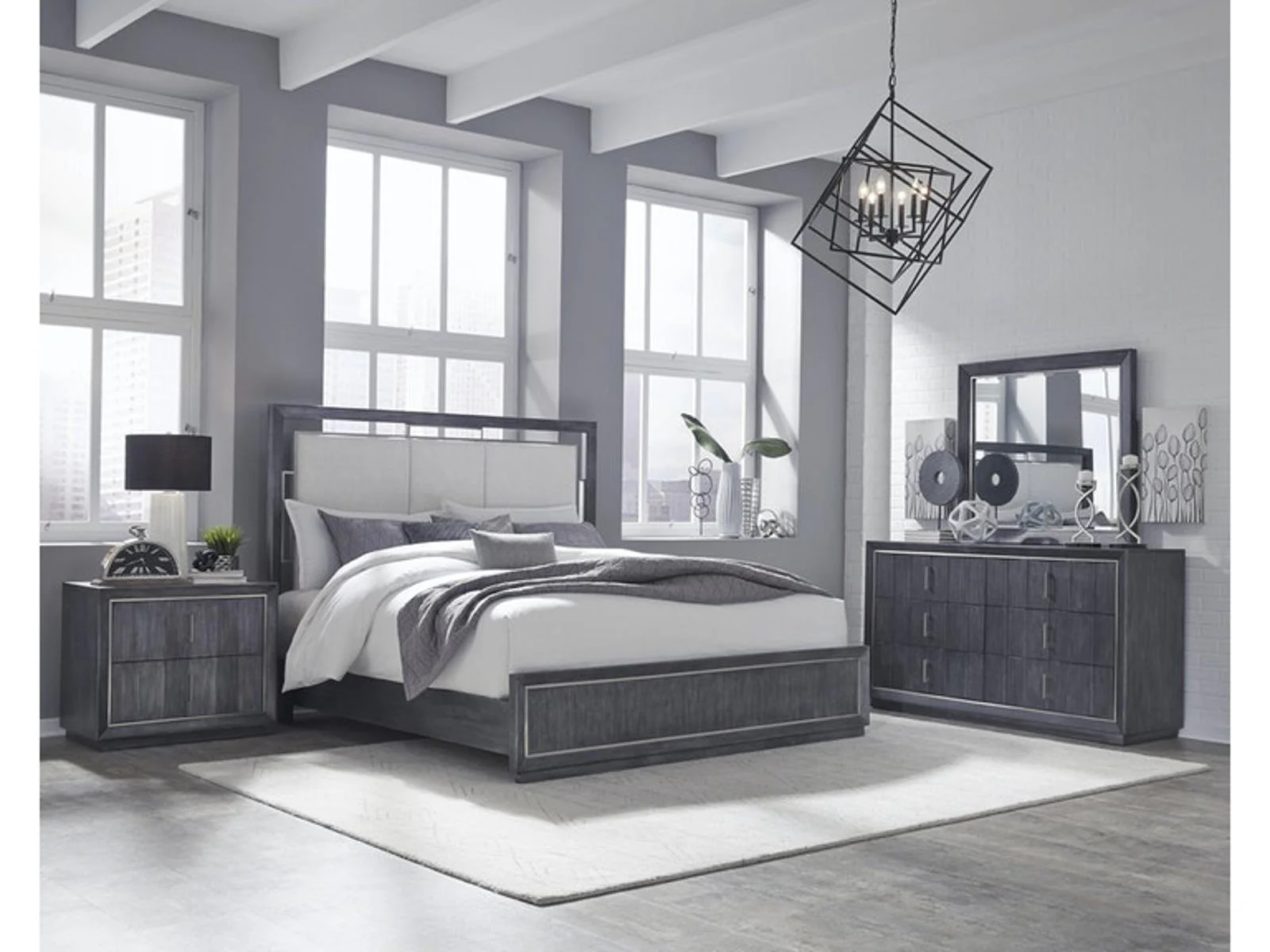 Pulaski Furniture Echo Door Chest in Galaxy Black - Image 5