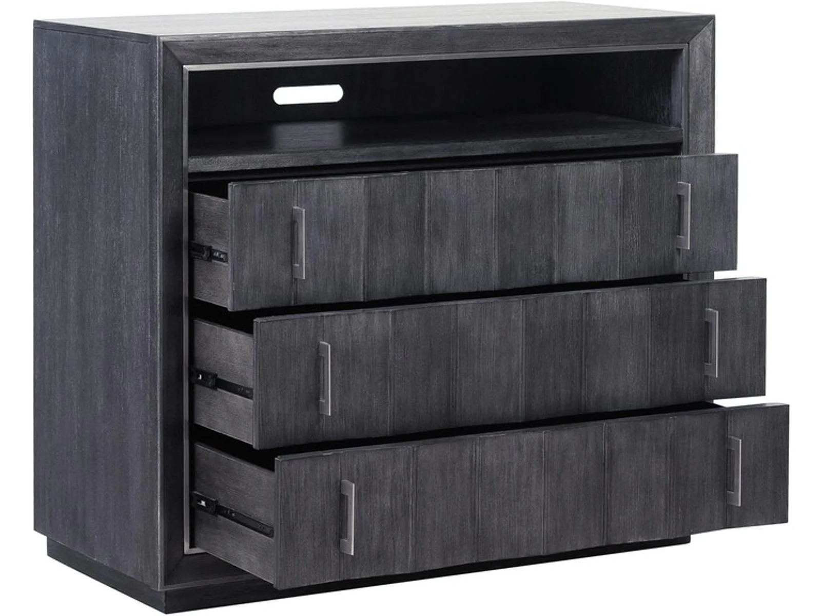 Pulaski Furniture Echo Media Chest in Galaxy Black - Image 3