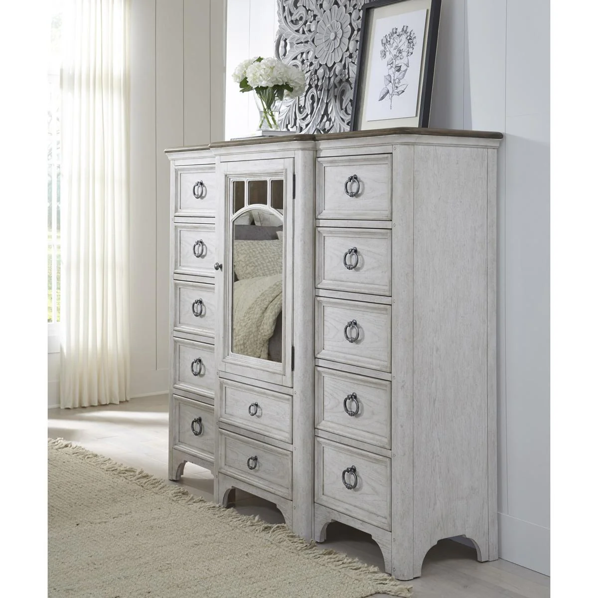 Pulaski Glendale Estates Master Chest������in White - Image 5