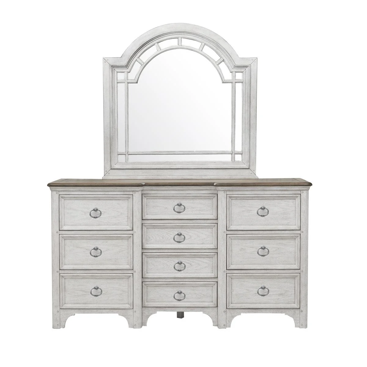 Pulaski Glendale Estates Mirror in White - Image 3