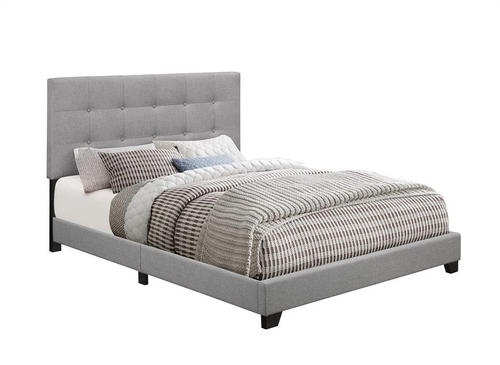 Pulaski King Upholstered Bed in Glacier - Image 3