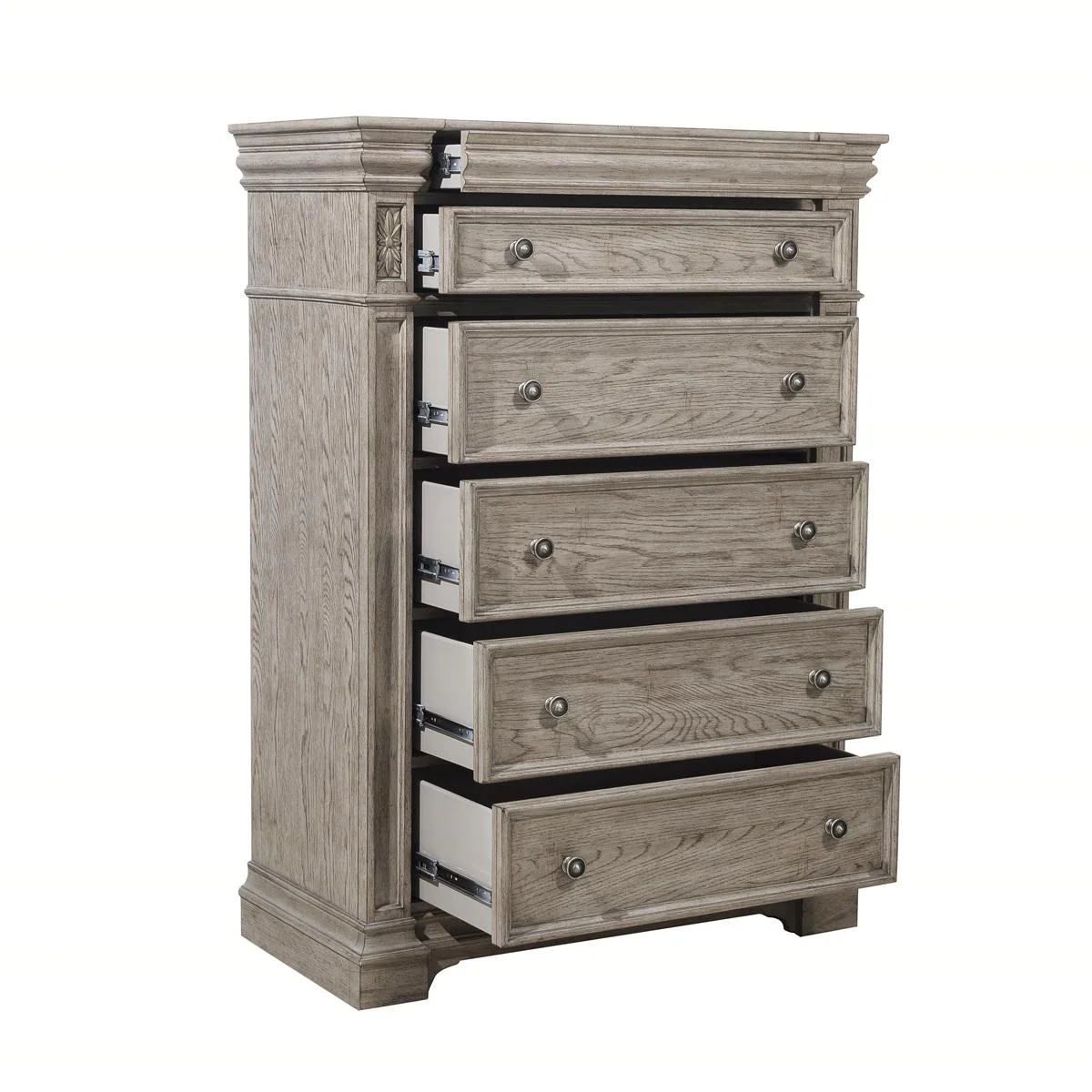 Pulaski Kingsbury Chest in Gray - Image 3