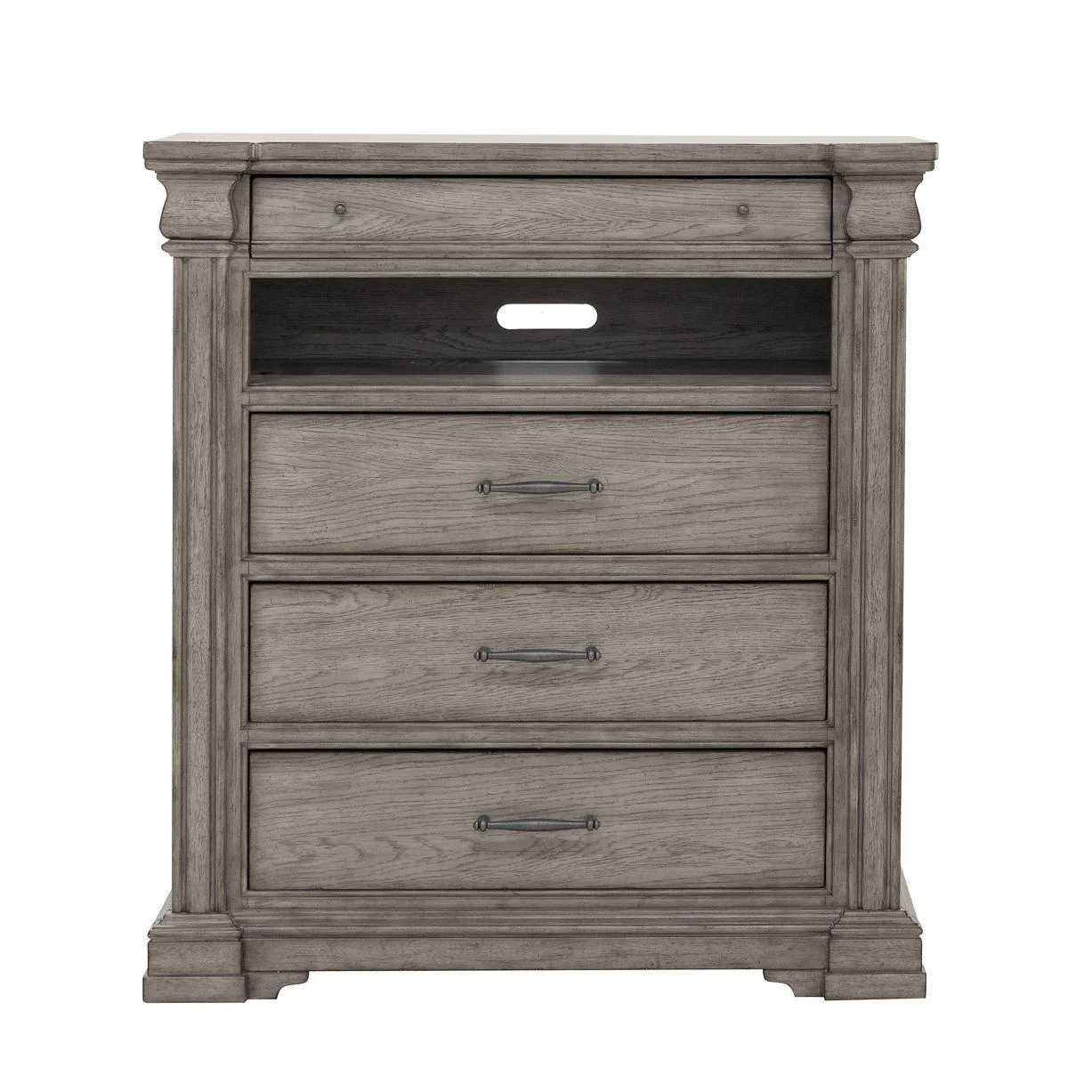 Pulaski Madison Ridge Media Chest in Heritage Taupe P091145 - Image 2