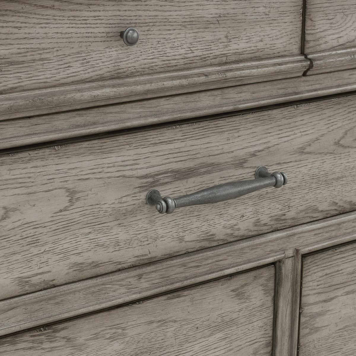 Pulaski Madison Ridge Mirror in Heritage Taupe - Image 4