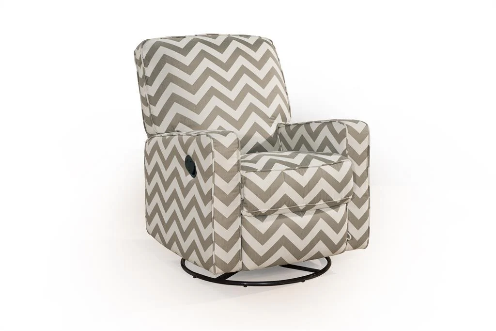 Pulaski Sutton Swivel/Glider Recliner in Vibes Truffle - Image 2