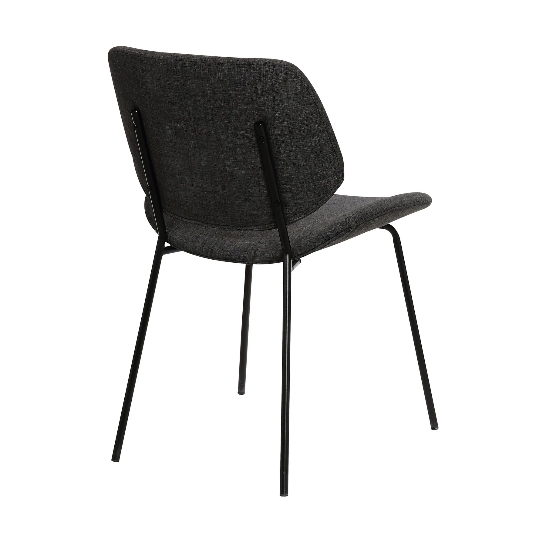 Quest Charcoal Modern Dining Accent Chair - Image 4