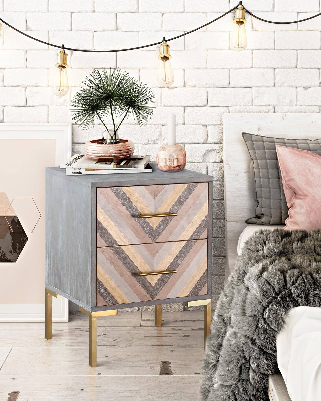 Quinn Grey Side Table - Image 9