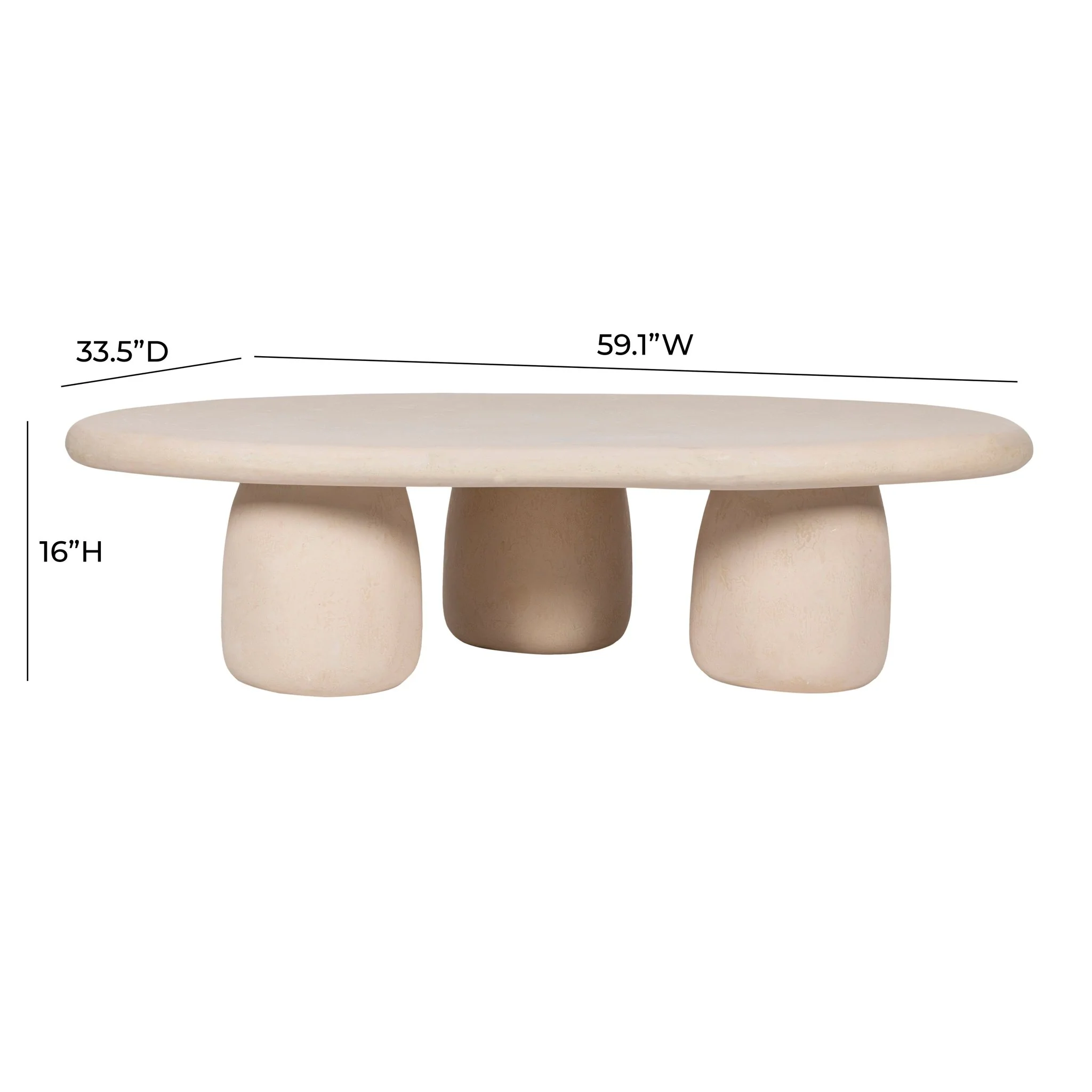 Rahul Cream Coffee Table - Image 7