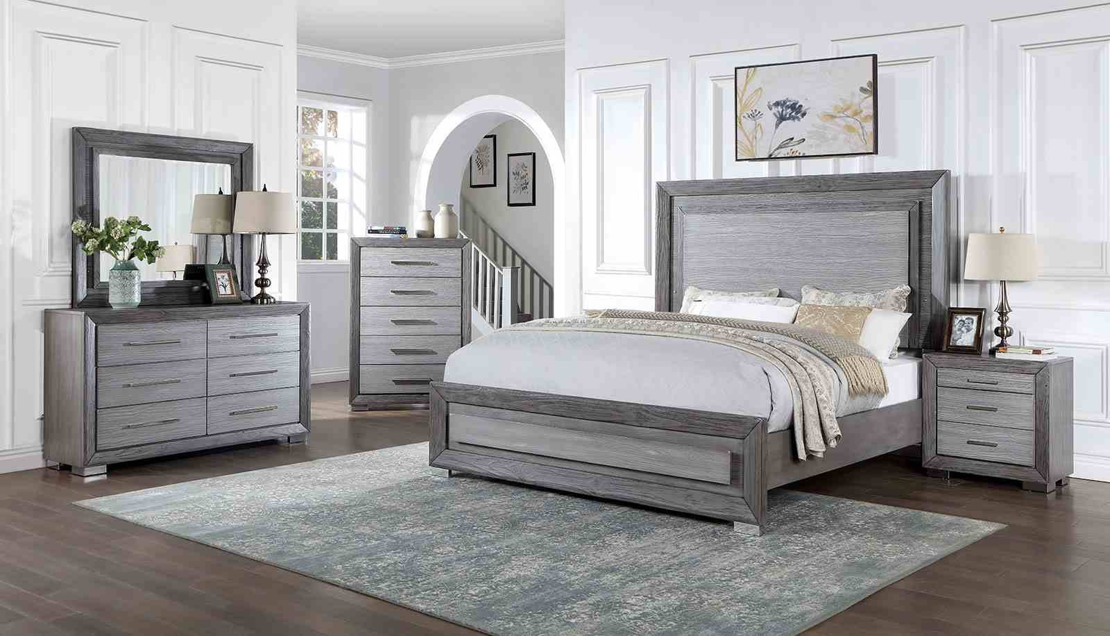 Raiden Queen Bed, Gray - Image 2