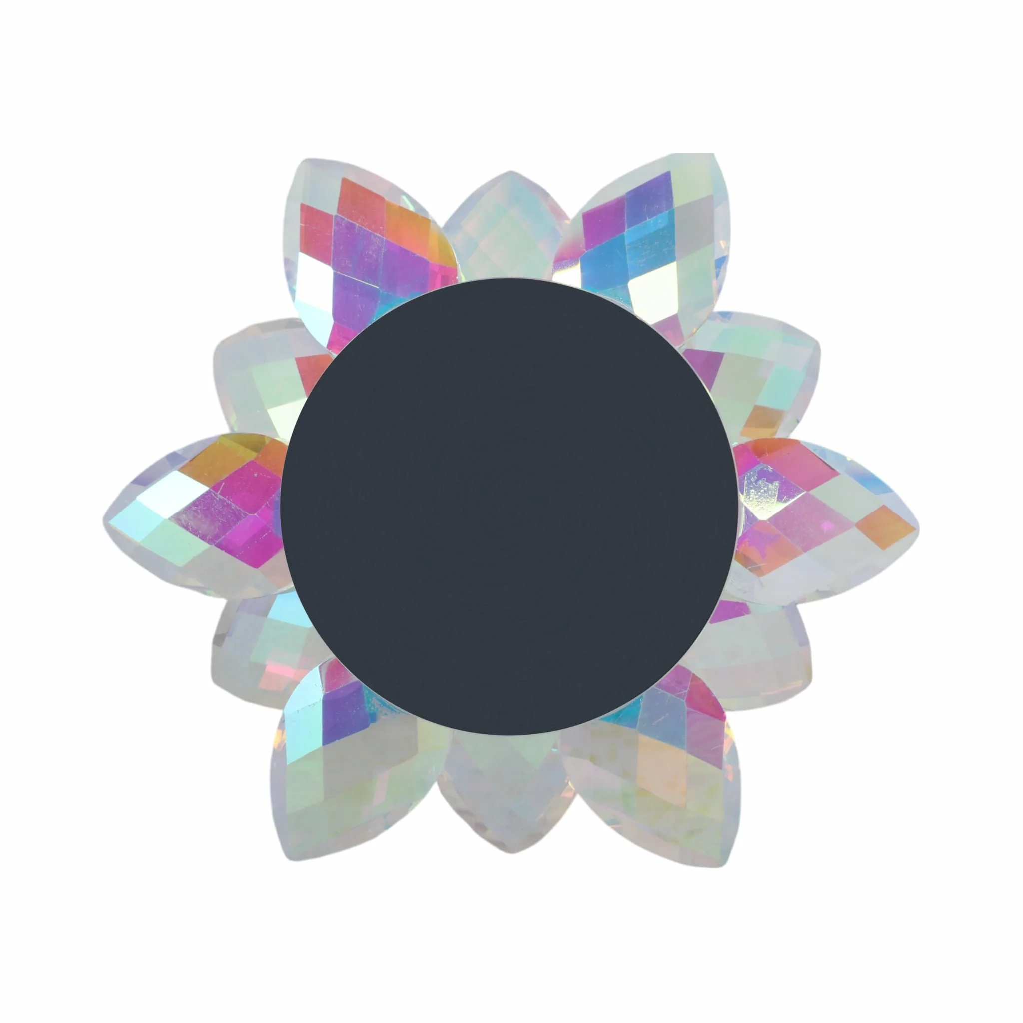 Rainbow Crystal Lotus Votive Holder 6 - Image 7